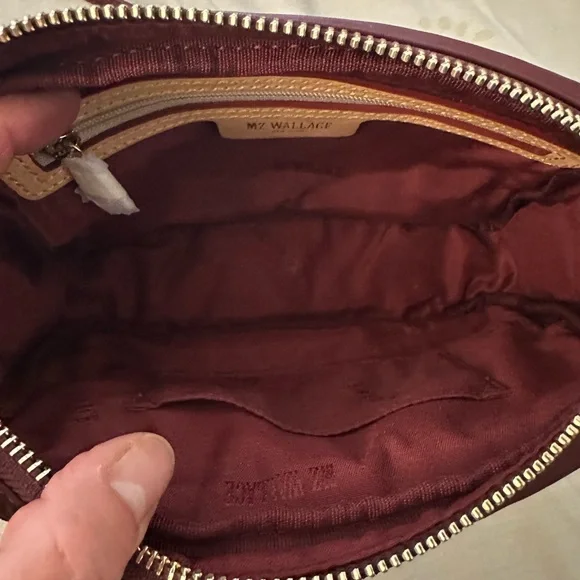 MZ Wallace burgundy Gramercy Nylon Crossbody Bag - Picture 5 of 6